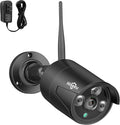 Hiseeu 5MP Black Camera Add-on - 5MP Outdoor/Indoor Bullet Camera