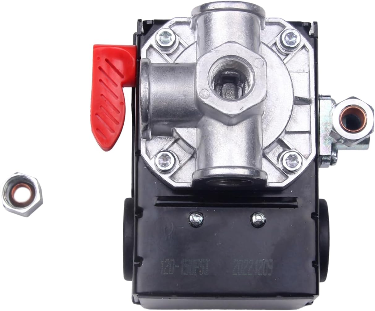 Power Up with 4-Port Air Compressor Switch!