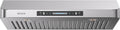 IKTCH Under Cabinet Range Hood 30 in - Quiet 390 CFM Vent Hood