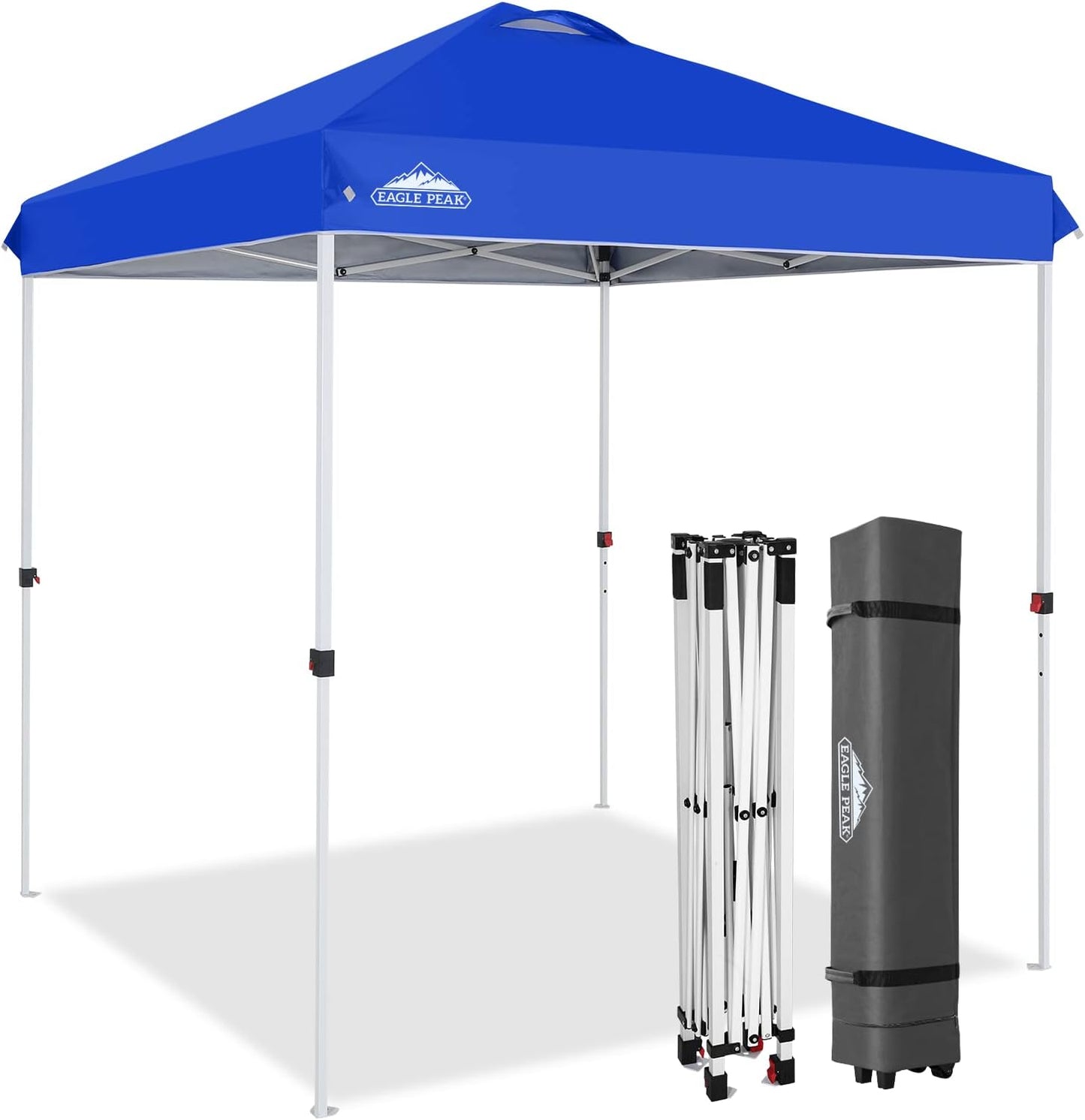 EAGLE PEAK 6.6x6.6 Pop Up Canopy Tent for Outdoor Events