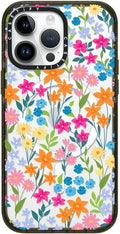 CASETiFY Impact iPhone 14 Pro Max Case - Bright Spring Flowers