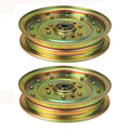 Deck Flat Idler Pulleys Set of 2 for Ferris Zero Turn Mower - Reliable