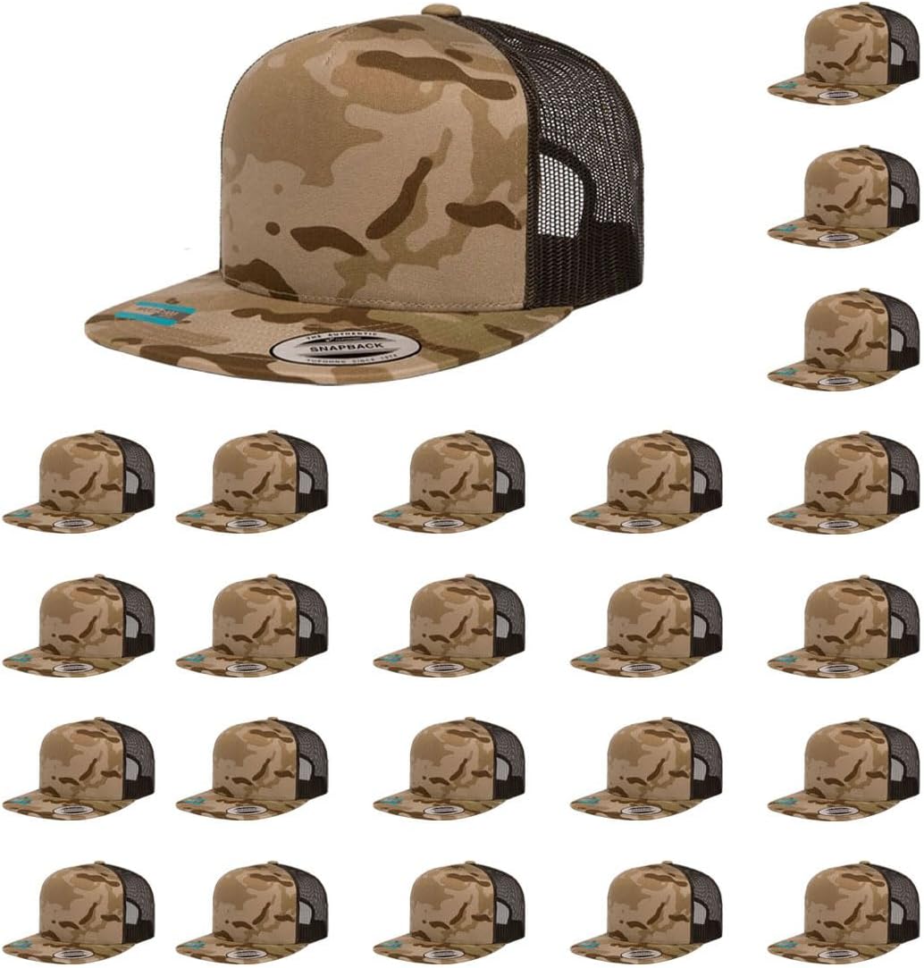 Yupoong 5-Panel Classic Trucker Cap for Ultimate Comfort