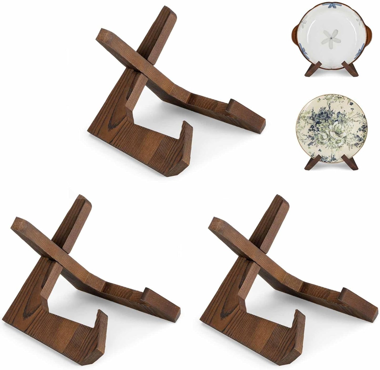 Bowl Stands for Display, 6.5 Inch Plate Holder for Bowls