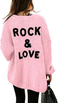 PRETTYGARDEN Women's Long Sleeve Open Front Knit Cardigan - Soft