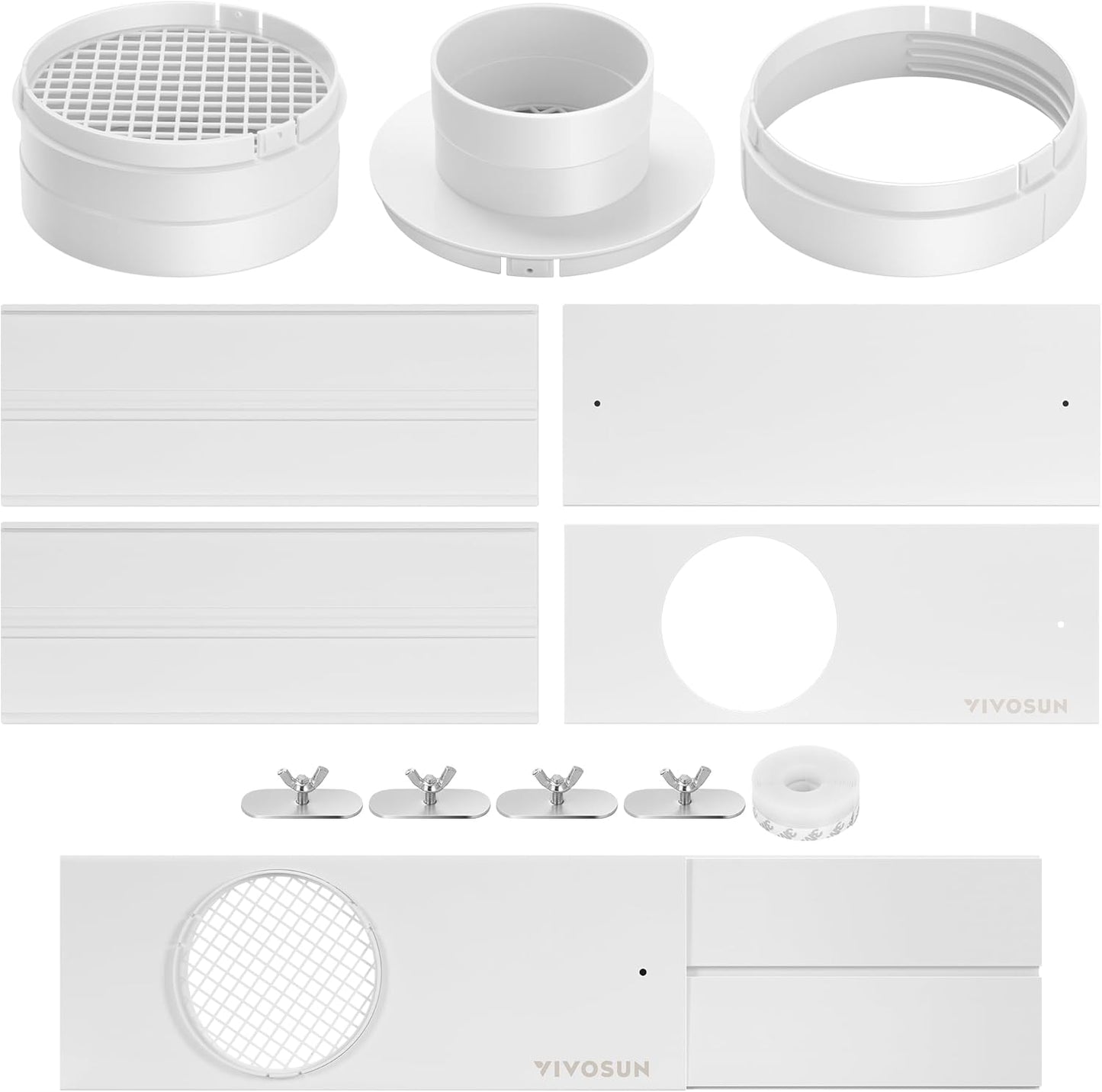 VIVOSUN Portable AC Vent Kit - Fits 4/6 Ducting