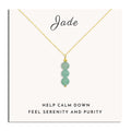 Sparkling Jade Crystal Necklace - Charm in Every Wear