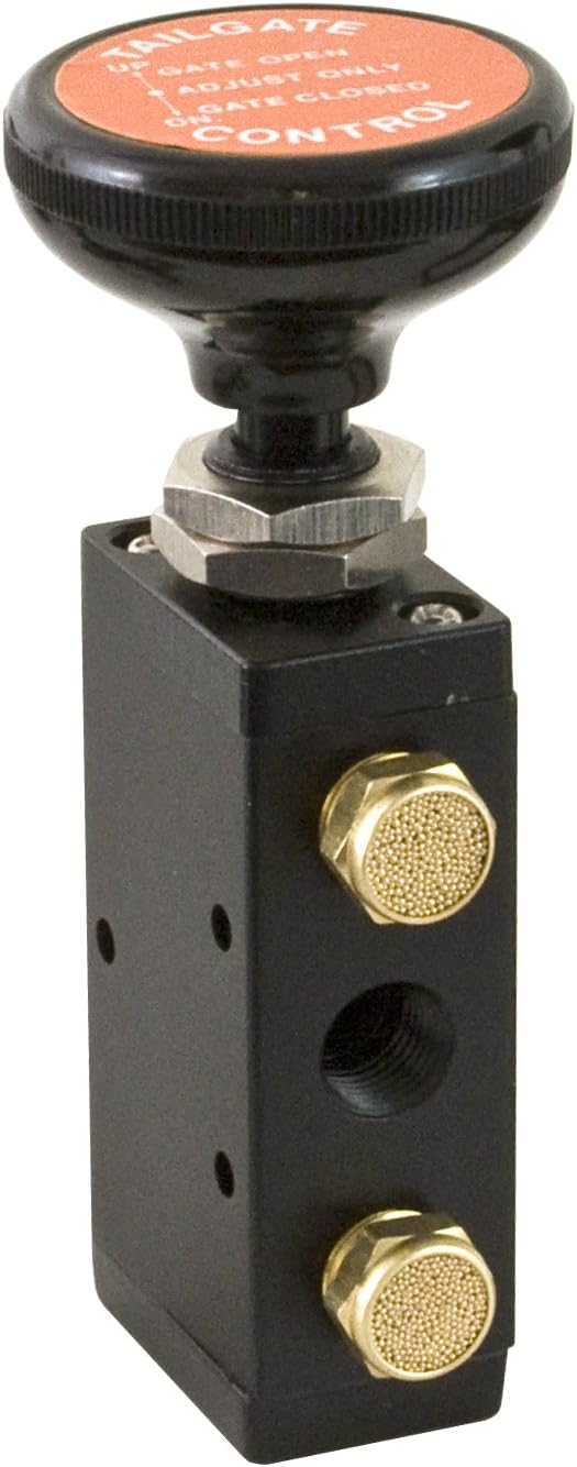 4-Way 3-Position Manual Air Valve for Tailgates and Pneumatics