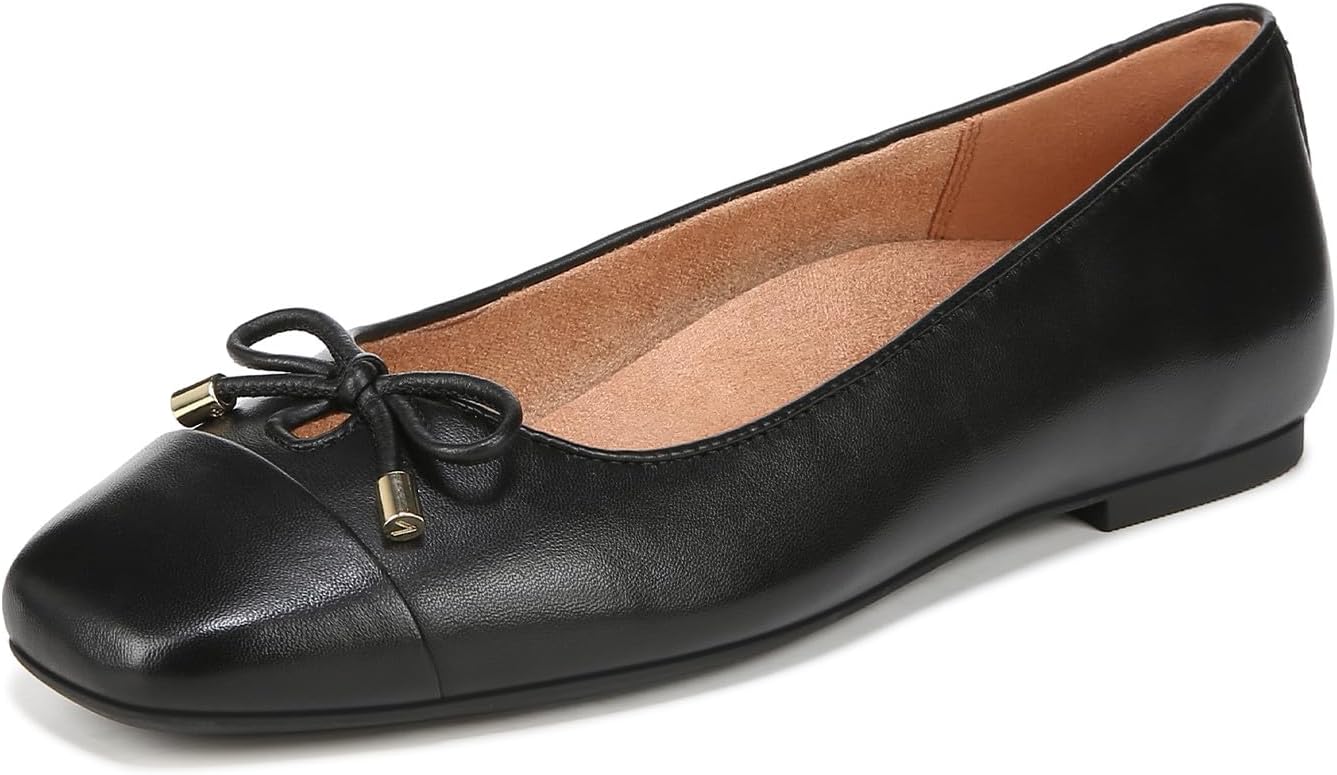 Vionic Womens Klara Skimmers - Stylish Ballet Flats for Comfort