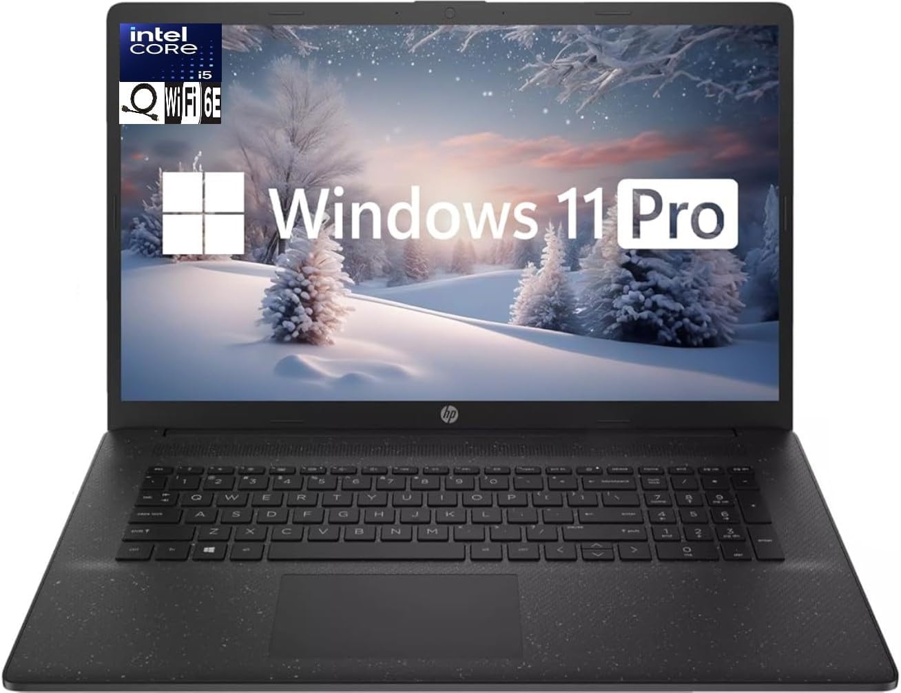 HP 17.3 HD+ Business Laptop with Intel Core i5 and 64GB RAM
