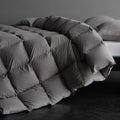 Luxury Down Feather Comforter Queen Size - Lightweight Cloud Comfort