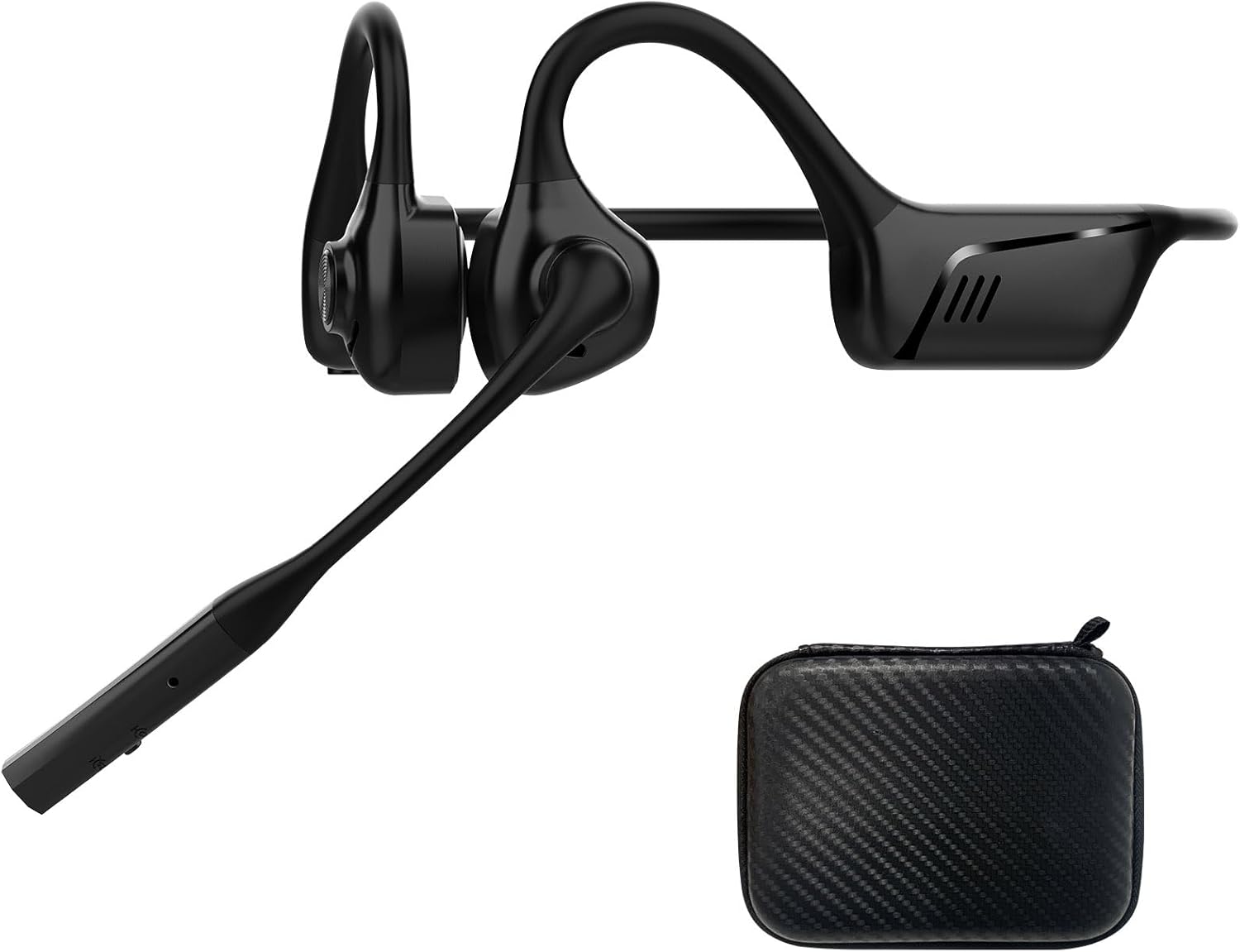 Open Ear Bluetooth Headphones with Microphone for Comfort
