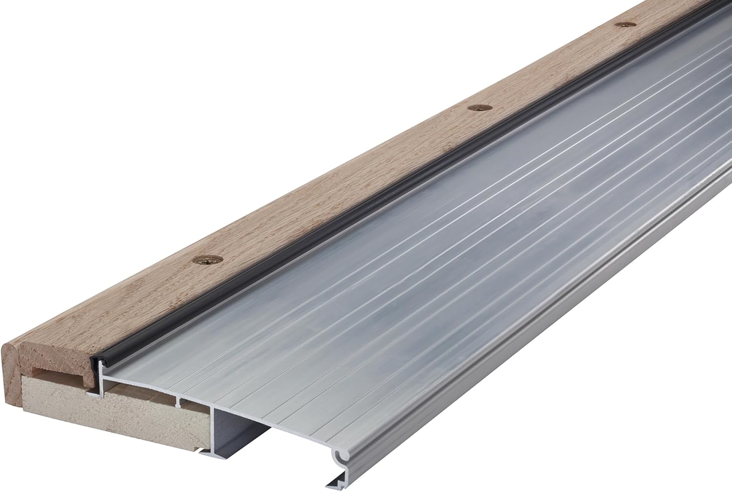 Adjustable Aluminum & Hardwood Threshold Kit for Doors