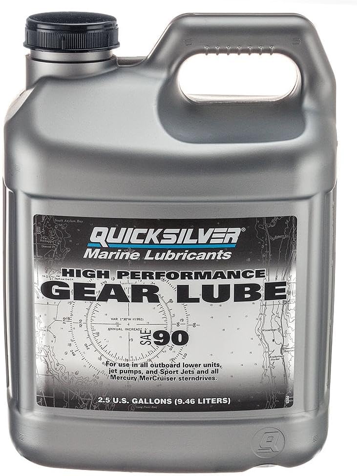 Quicksilver High Performance SAE 90 Gear Lube for Outboards