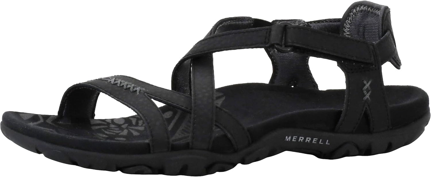 Merrell Black Night Sandals, Size 7.5 - Comfort & Style!