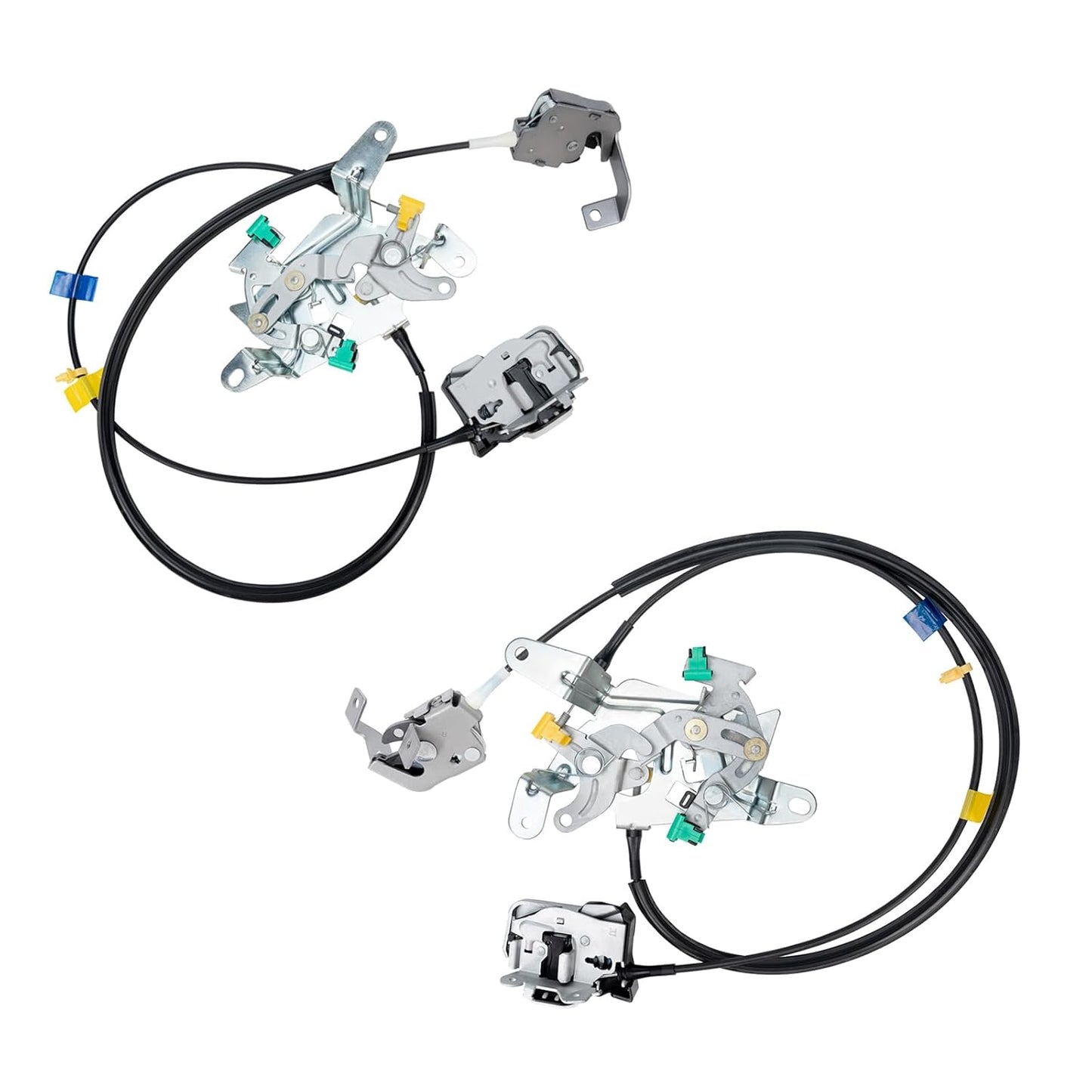 Qagea Rear Door Lock Latch & Cable for 99-07 Ford Super Duty