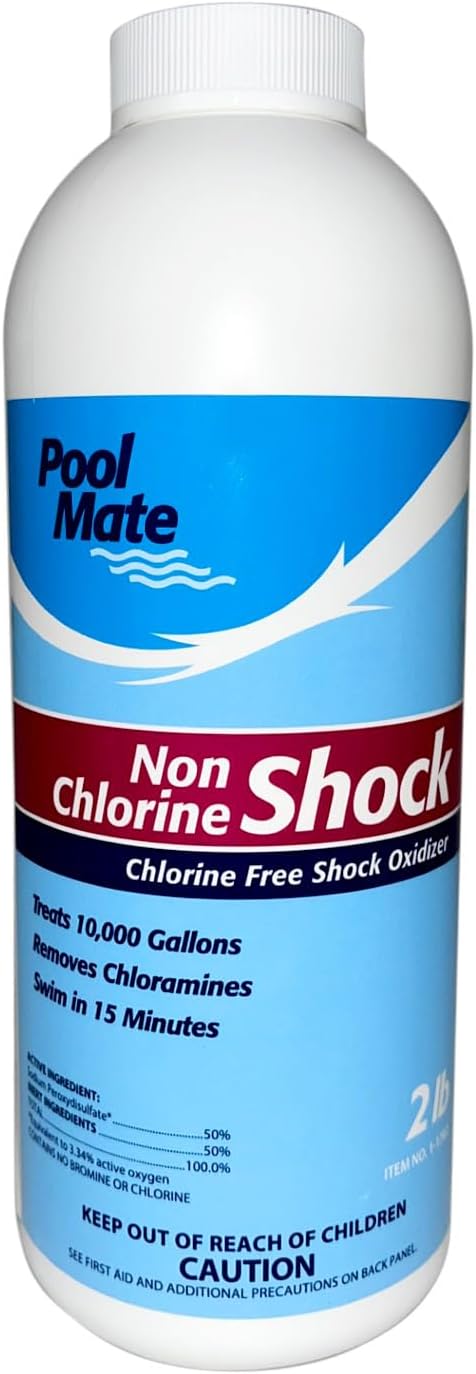 Pool Mate Non-Chlorine Shock for Crystal Clear Pool Water