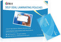 Self Sealing Laminating Pouches 2.6x3.9in 50 Pack - No Machine Needed
