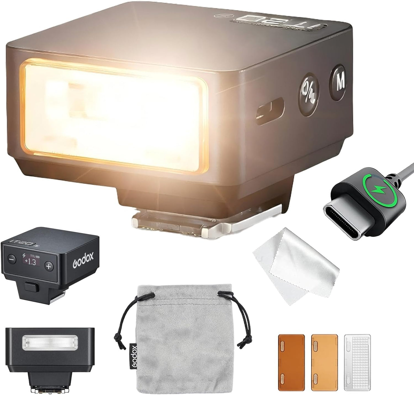 Godox IT20S Mini Flash for Sony: Compact TTL/Manual Modes