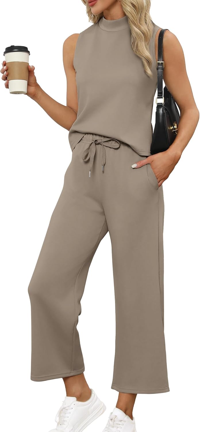 Stylish Two Piece Sets for Women Summer Outfits by SAMPEEL