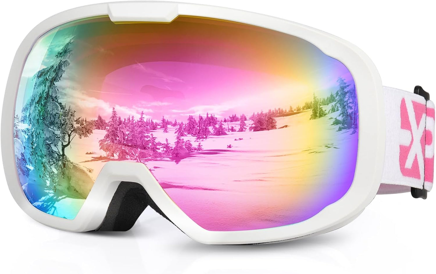 EXP VISION OTG Ski Goggles - Anti Fog Lens