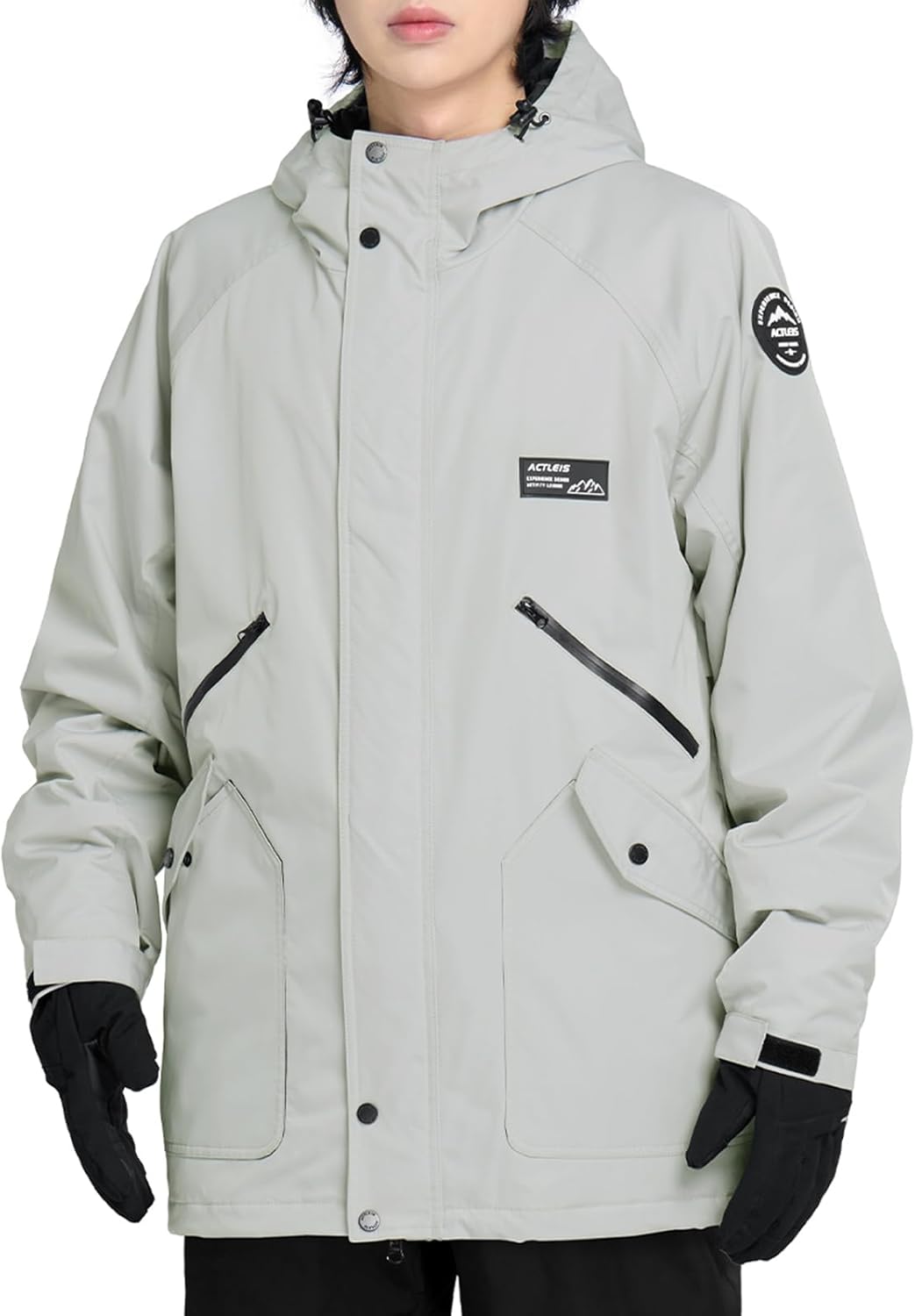 Actleis Men's Snowboarding Jacket: Waterproof & Warm