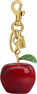 Coach Bag Charm - Apple Keychain Accent for Handbags