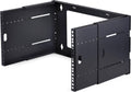 2-Post 6U Wall Mounted Rack Adjustable Depth up to 16in - Sturdy Wall