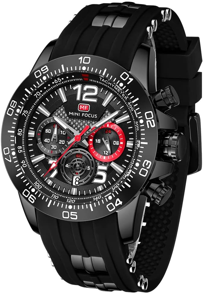 AIMES Sport Military Waterproof Chronograph Watch for Men