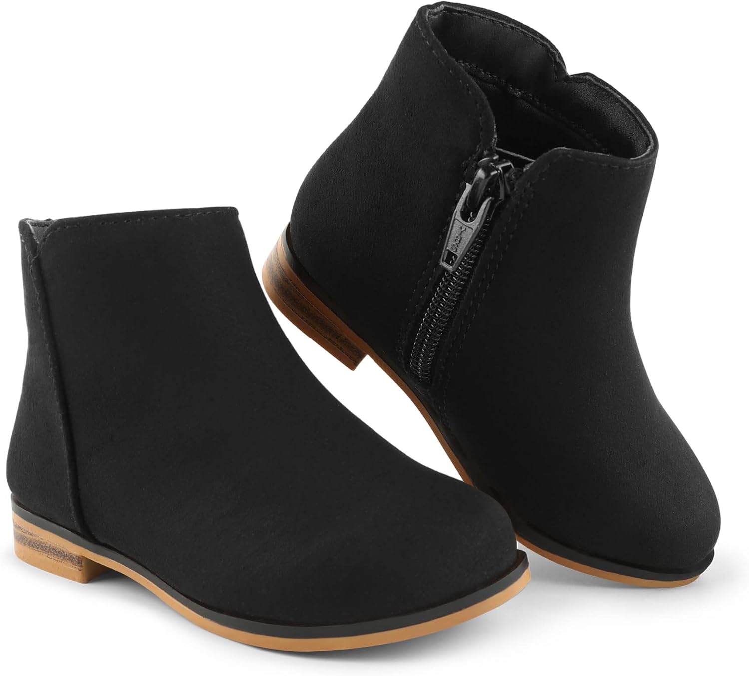 FUPPIA Girls Boots Kids Ankle Boots With Zipper Style