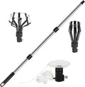 12FT Light Bulb Changer for High Ceilings - Adjustable Pole