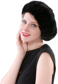 YXCFEWD Mink Hat Real Fur Hat for Women - Stylish and Warm