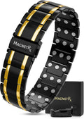 MagnetRX 3X Strength Titanium Magnetic Bracelet for Men - Triple