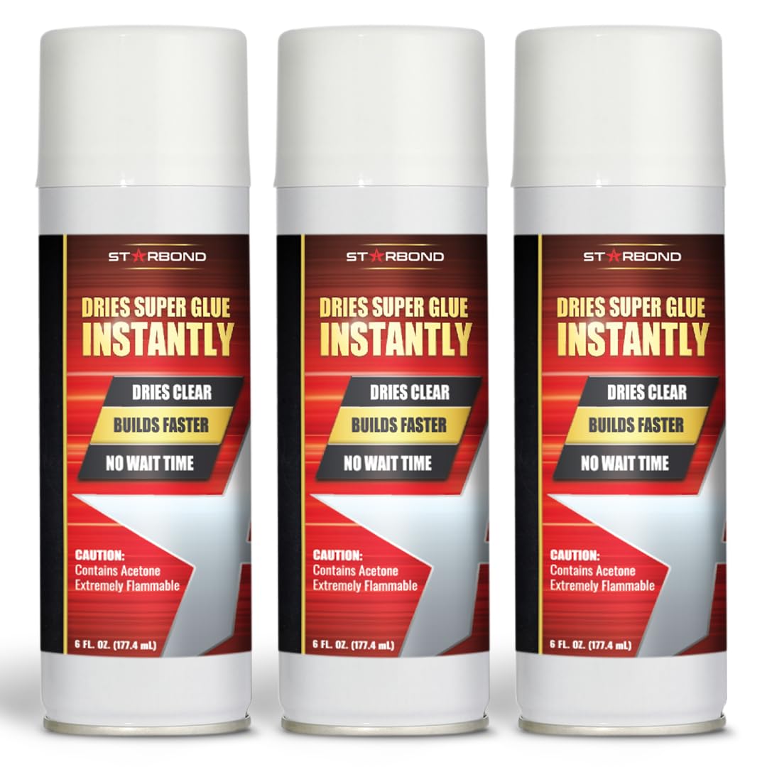 Starbond CA Glue Accelerator for Instant Drying of Super Glue