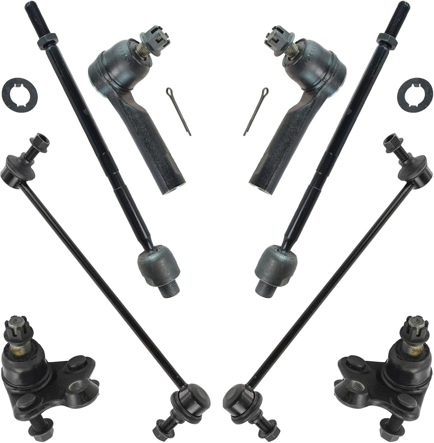 TRQ Front Steering & Suspension Kit for 2010-2011 Honda CR-V