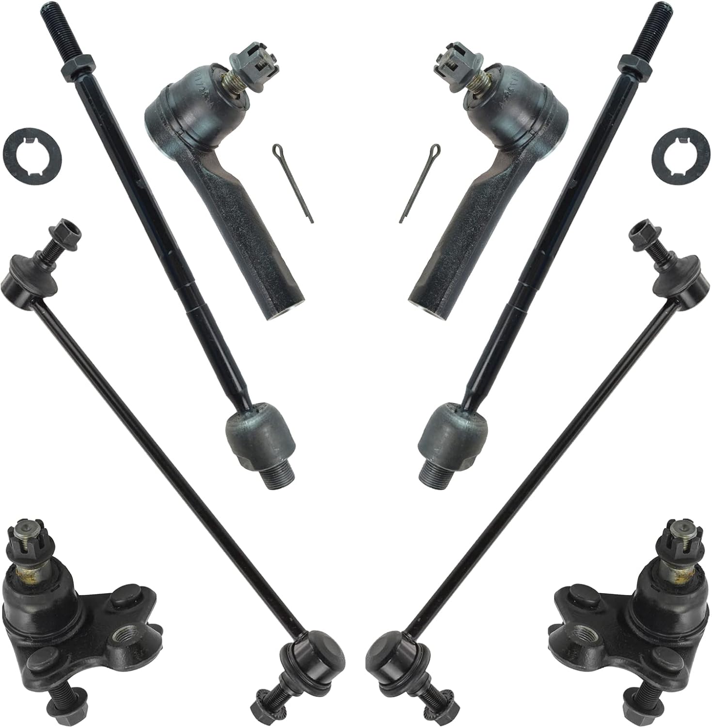 TRQ Front Steering & Suspension Kit for 2010-2011 Honda CR-V