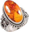 Solid 925 Sterling Silver Turquoise Ring for Women & Men (Style 8V81)