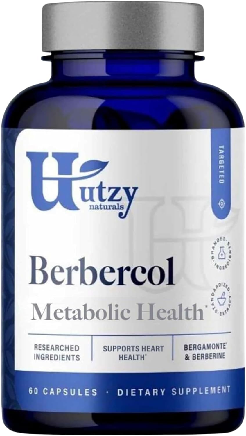 Citrus Bergamot & Berberine for Heart Health Support - 60 Caps
