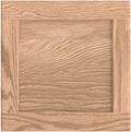 16.25W x 17H Unfinished Oak Kitchen Cabinet Door Replacement - Shaker