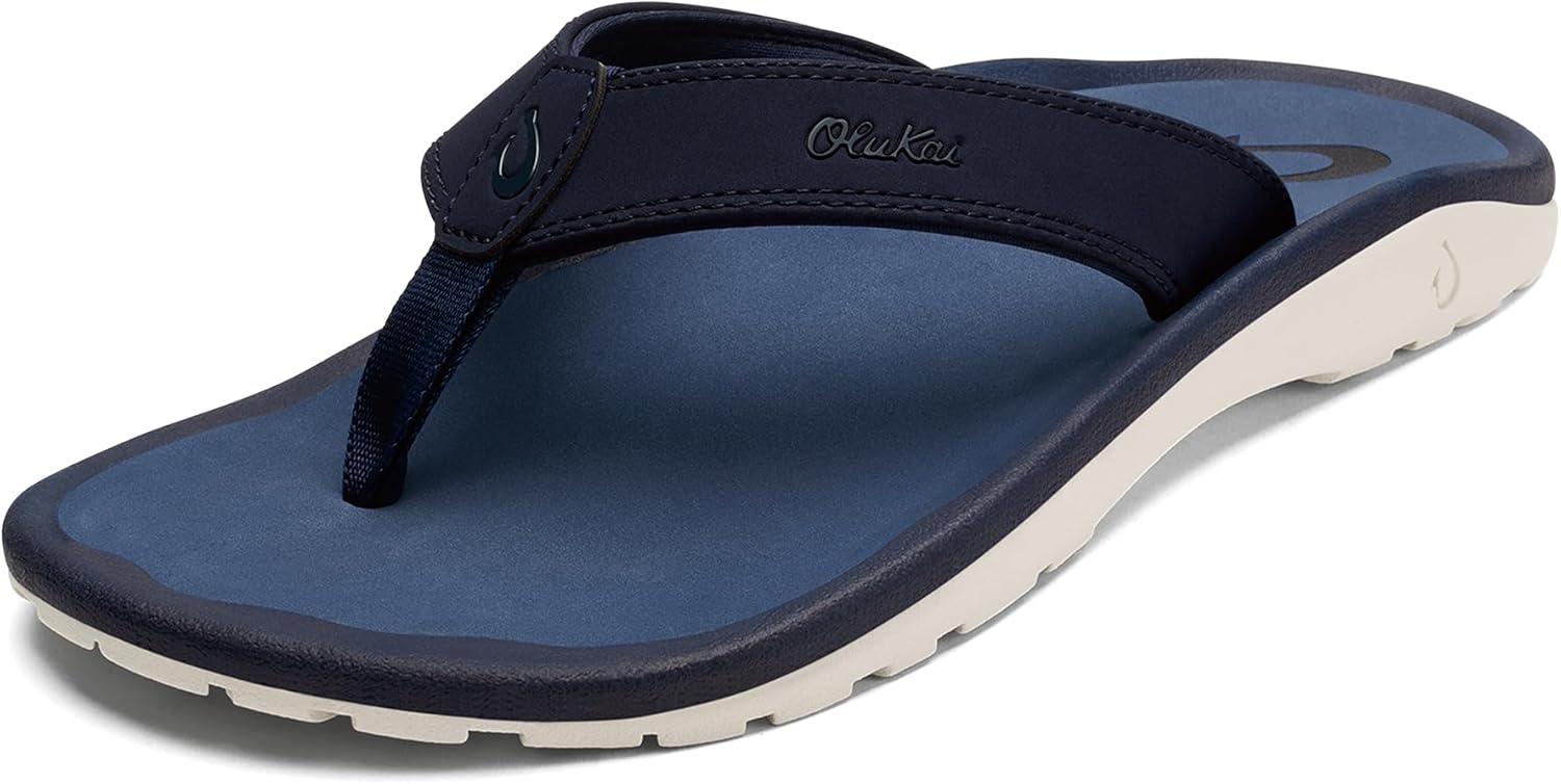 OLUKAI Ohana Men's Beach Sandals for Comfort and Durability