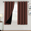 H.VERSAILTEX 100% Blackout Curtains for Bedroom and Living Spaces
