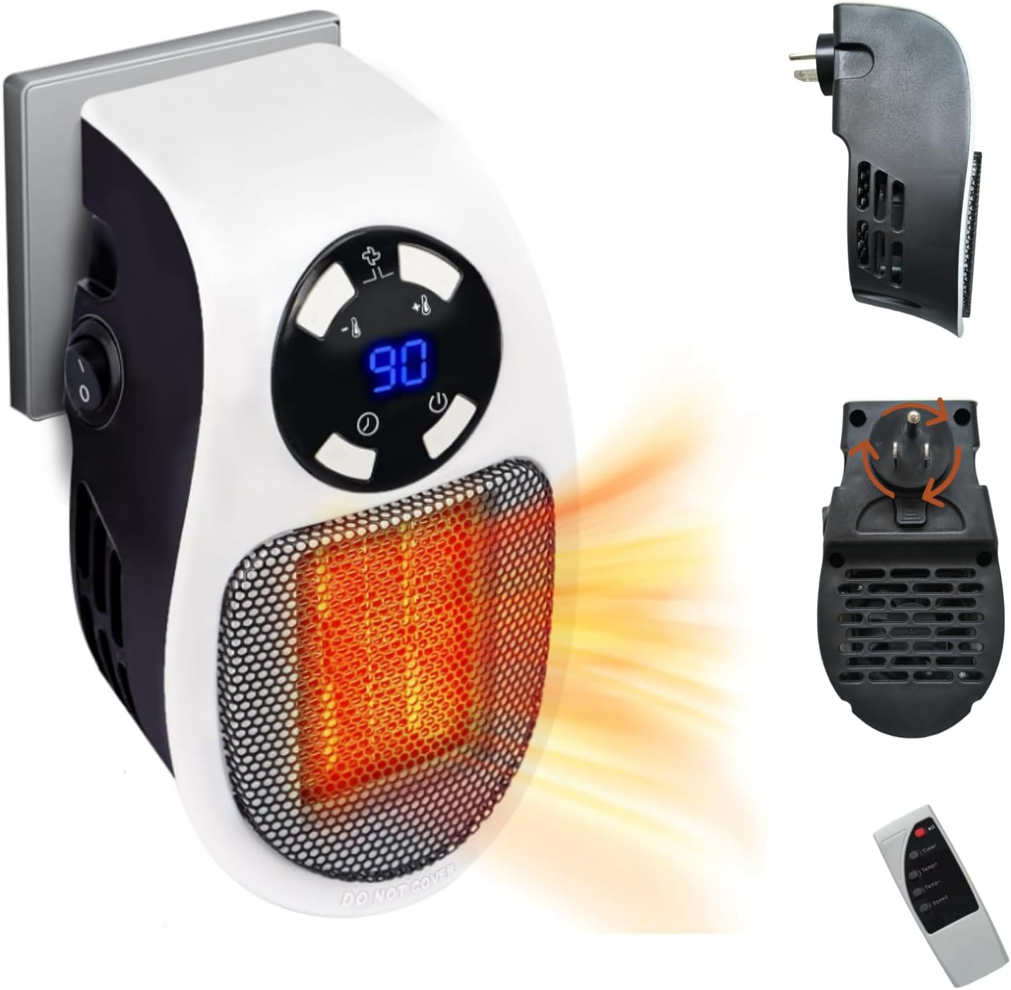 Portable Remote Electric Heater
