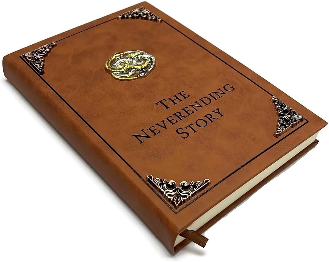 The Neverending Story Book Auryn Replica for Fans and Collectors