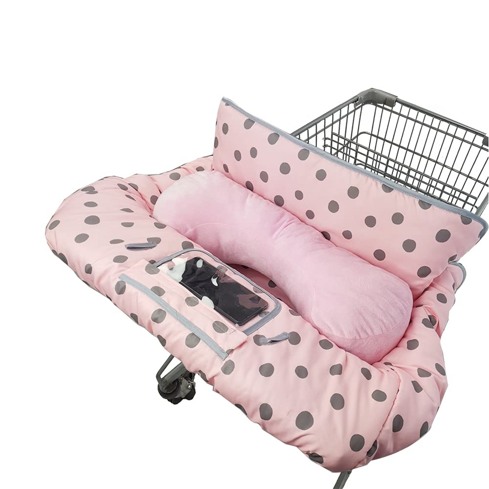 Shopping Cart Cover for Baby with Supportive Seat Positioner