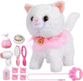 Interactive Toy Cat for Kids - Touch and Voice Remote Control Plush