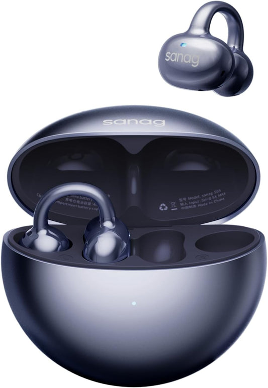 Sanag S6S Open Ear Clip-On Headphones for Sports and Calls