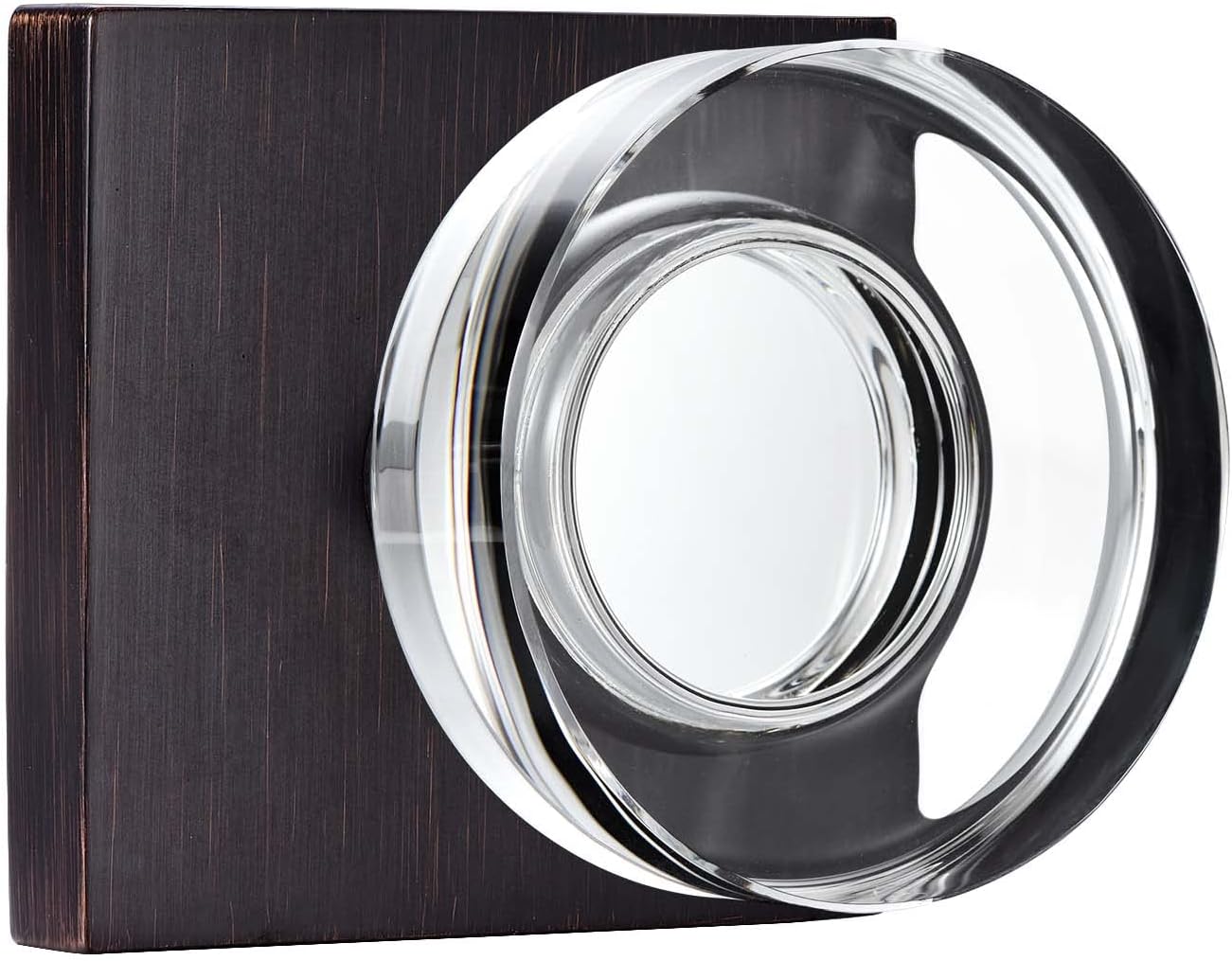 Coolnews Glass Door Knobs for Privacy in Bathroom and Bedroom