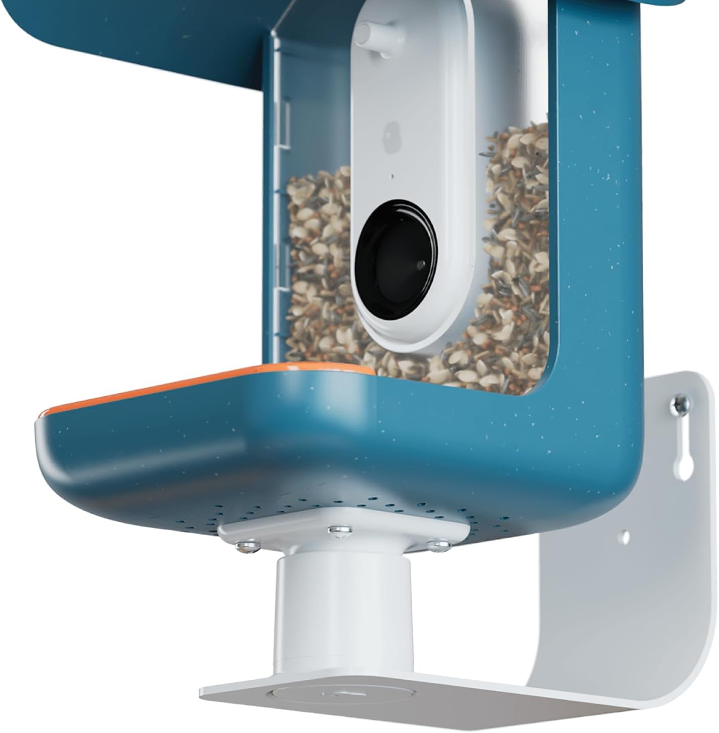 Durable Wall Mount Bird Feeder - Stylish & Secure