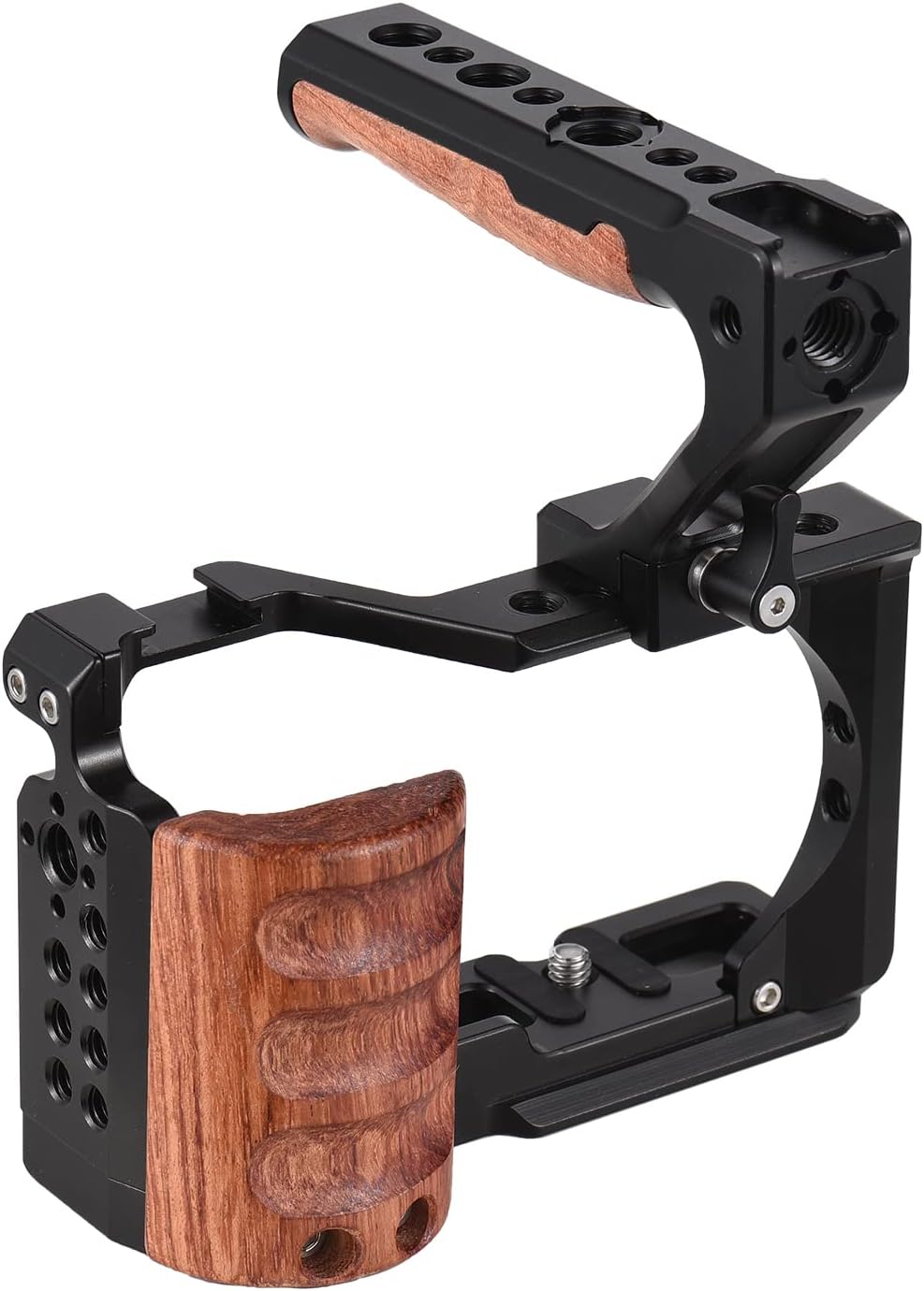 Camnoon Camera Cage + Top Handle Kit for Sony ZV-E10