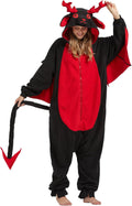 Jersey Devil Onesie for Adults - Mythical Halloween One-piece